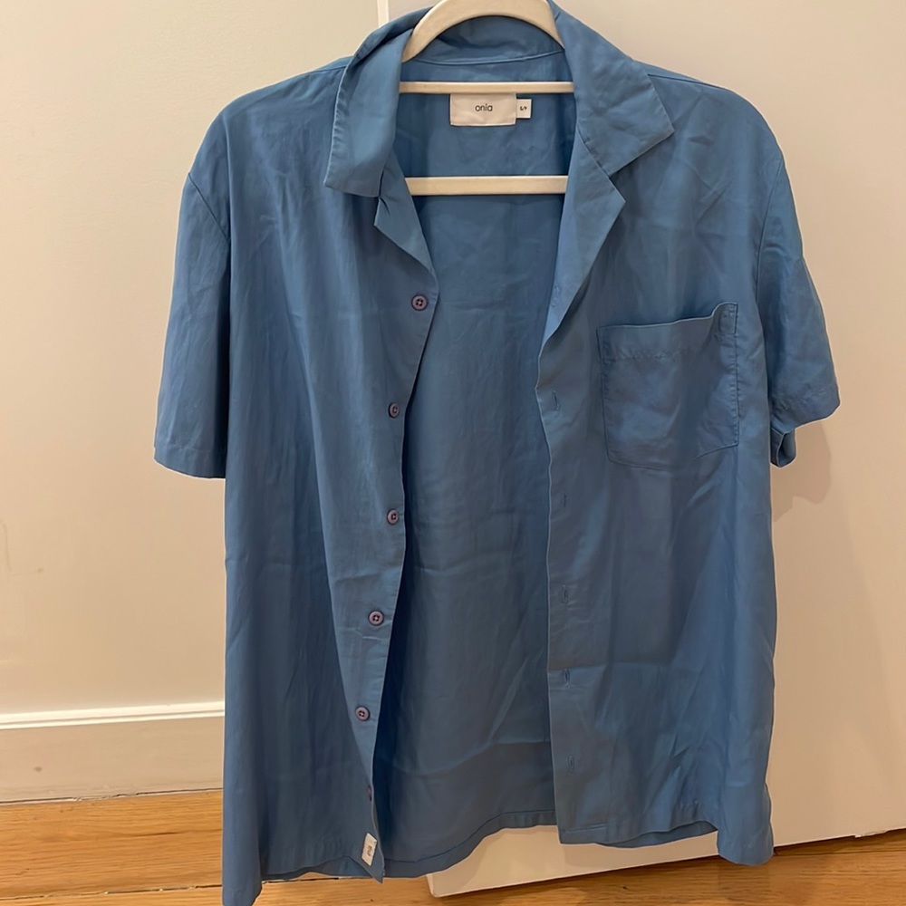 Onia Mens Collar Shirt
